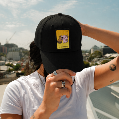 Gorra Unisex Curva Axoloteria El Cantarito Ajolote