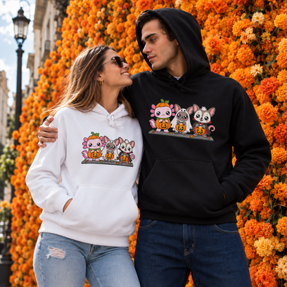 Hoodie Ajolotito Calaverita Unisex