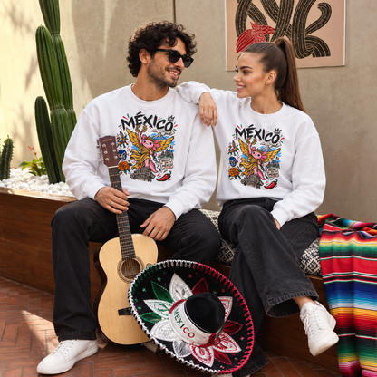 Sudadera Ajolotito Angel Unisex