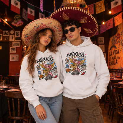 Hoodie Ajolotito Angel Unisex