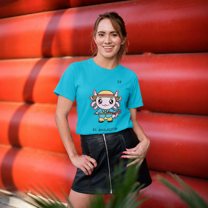 Playera Axoloteria El Bailador Ajolote