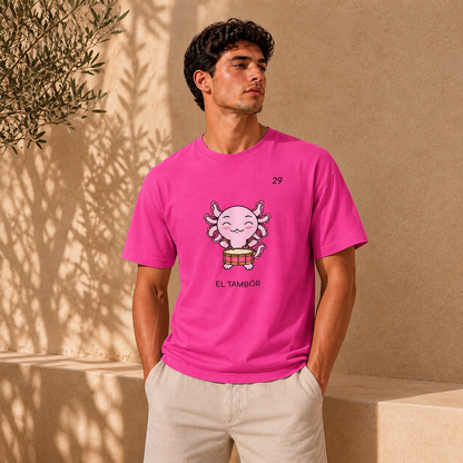 Playera Axoloteria El Tambor Ajolote