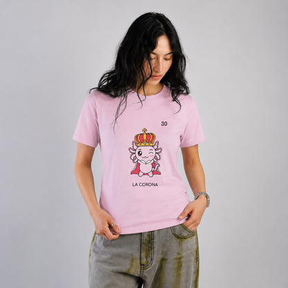 Playera Axoloteria La Corona Ajolote