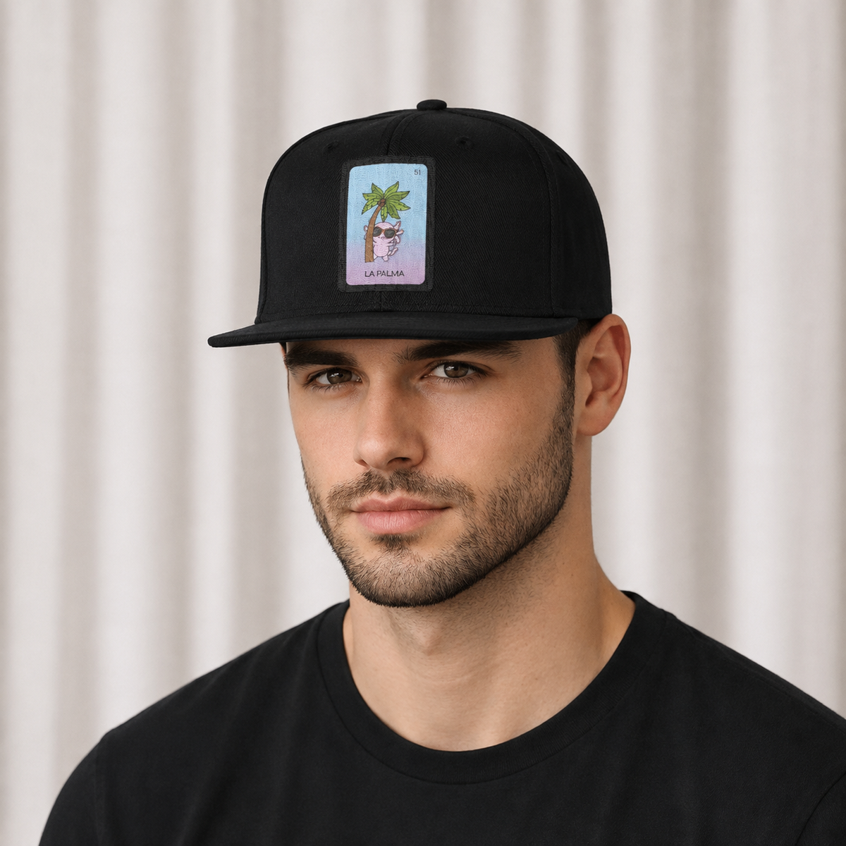 Gorra Unisex Plana Axoloteria La Palma Ajolote
