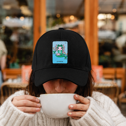Gorra Unisex Curva Axoloteria La Rana Ajolote