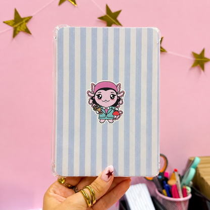 Sticker Axoloteria La Dama Ajolote