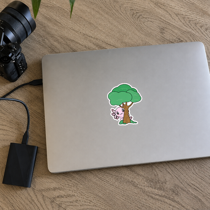 Sticker Axoloteria El Árbol Ajolote