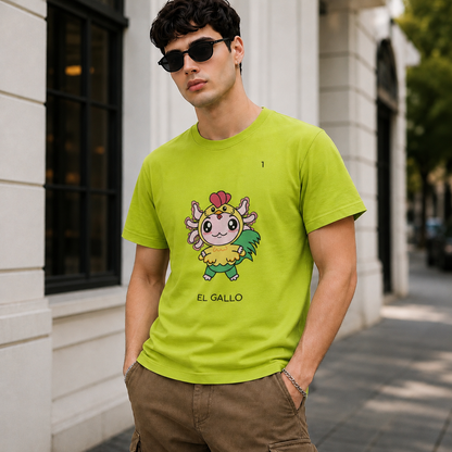 Playera Axoloteria El Gallo