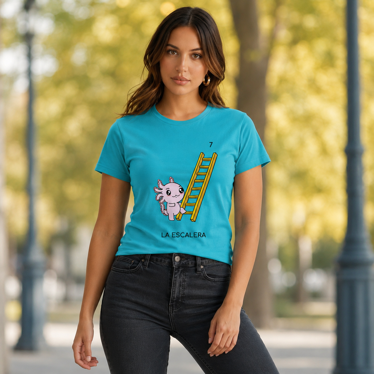 Playera Axoloteria La Escalera