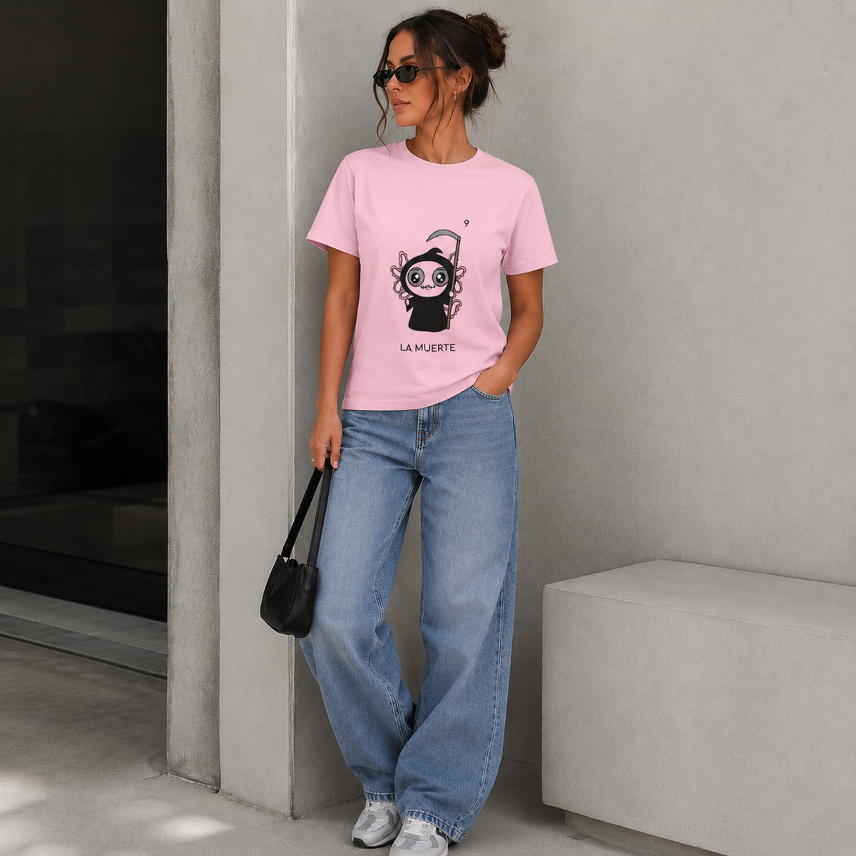 Playera Axoloteria La Muerte Ajolote