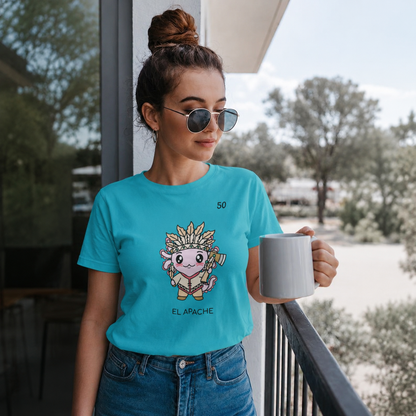 Playera Axoloteria El Apache Ajolote