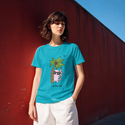 Playera Axoloteria La Palma Ajolote