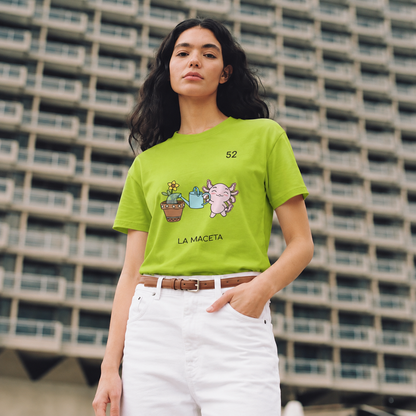 Playera Axoloteria La Maceta Ajolote