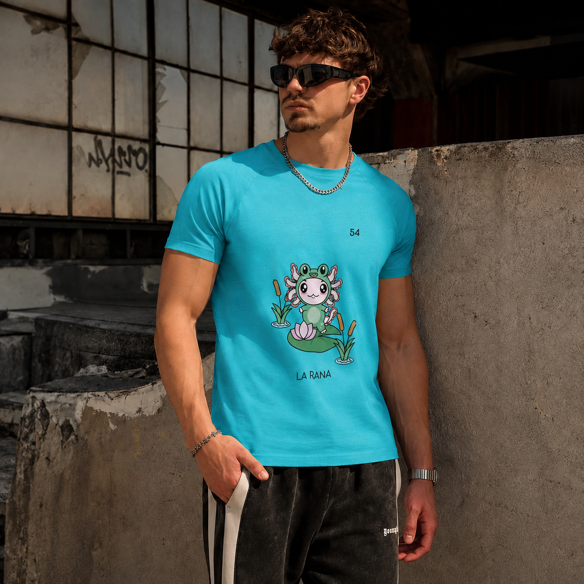 Playera Axoloteria La Rana Ajolote