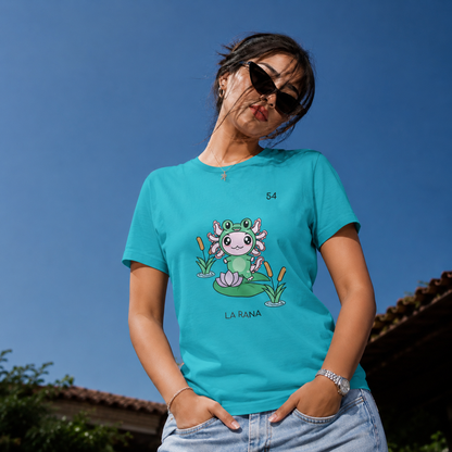 Playera Axoloteria La Rana Ajolote