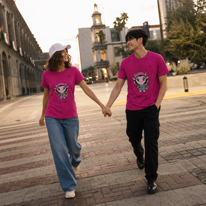 Playera Axoloteria La Dama