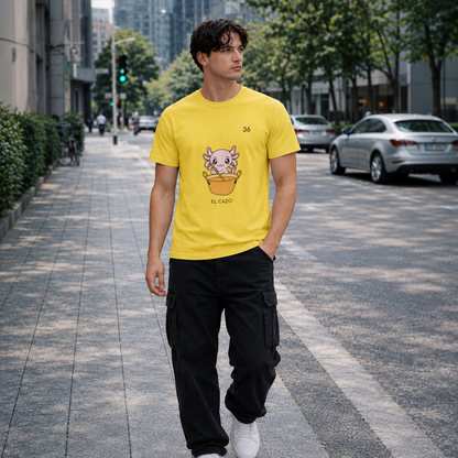 Playera Axoloteria El Cazo Ajolote