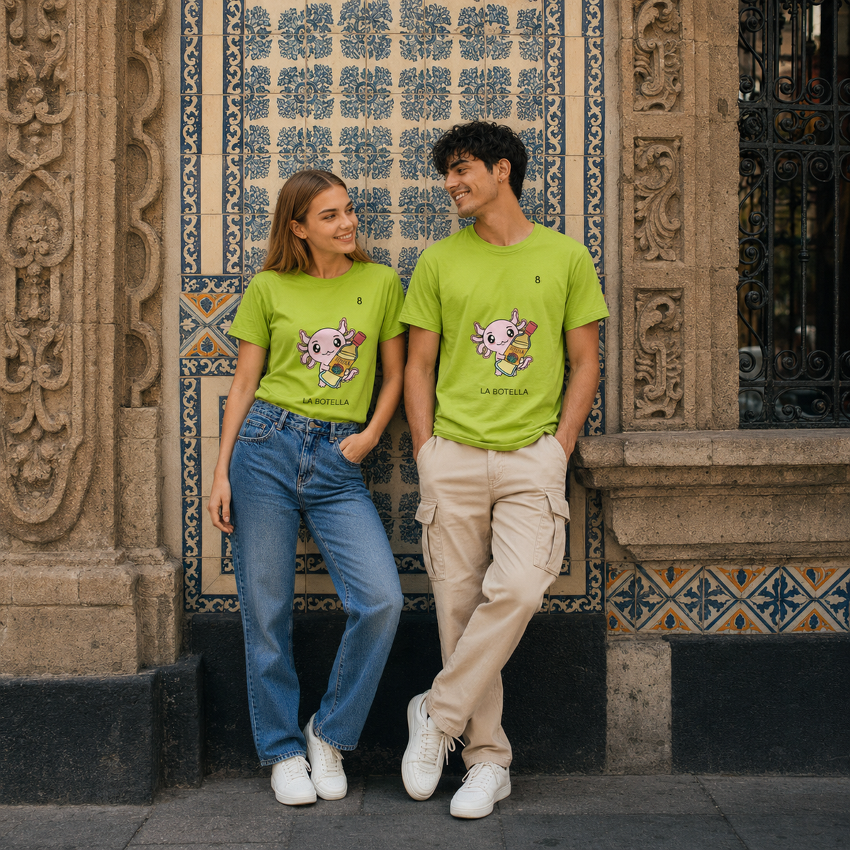 Playera Axoloteria La Botella