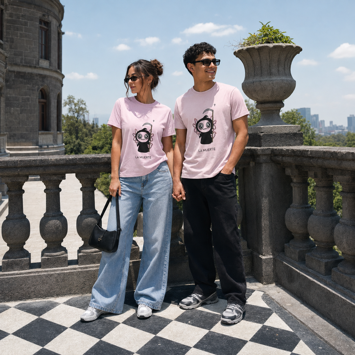 Playera Axoloteria La Muerte Ajolote