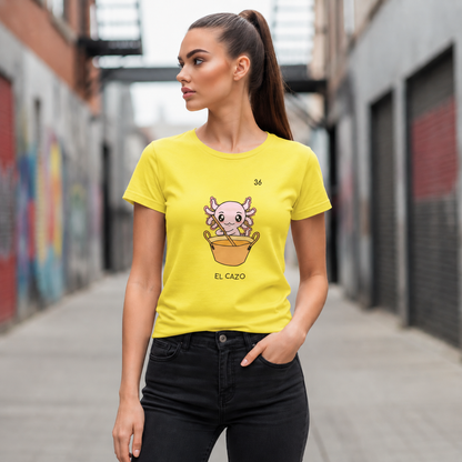 Playera Axoloteria El Cazo Ajolote