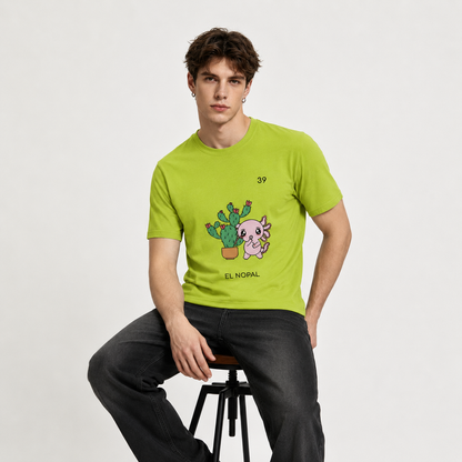 Playera Axoloteria El Nopal Ajolote
