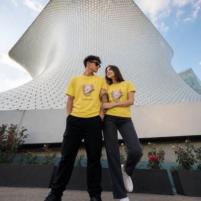 Playera Axoloteria El Bandolon Ajolote