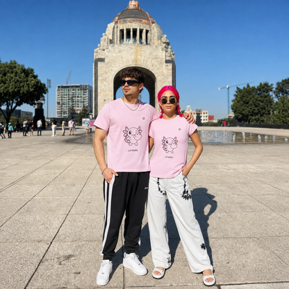 Playera Axoloteria La Mano Ajolote