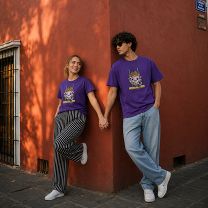 Playera Axoloteria El Borracho Ajolote