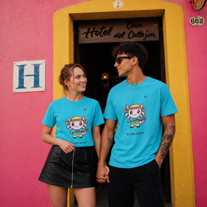 Playera Axoloteria El Bailador Ajolote