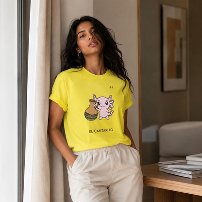 Playera Axoloteria El Cantarito Ajolote
