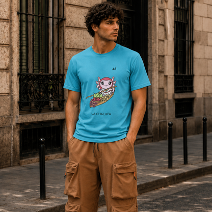 Playera Axoloteria La Chalupa Ajolote