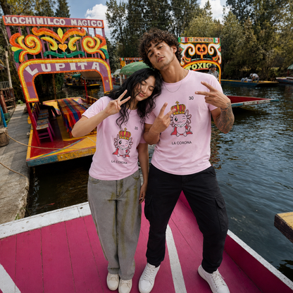 Playera Axoloteria La Corona Ajolote
