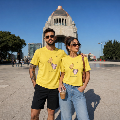 Playera Axoloteria La Campana Ajolote