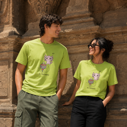 Playera Axoloteria El Trompo Ajolote