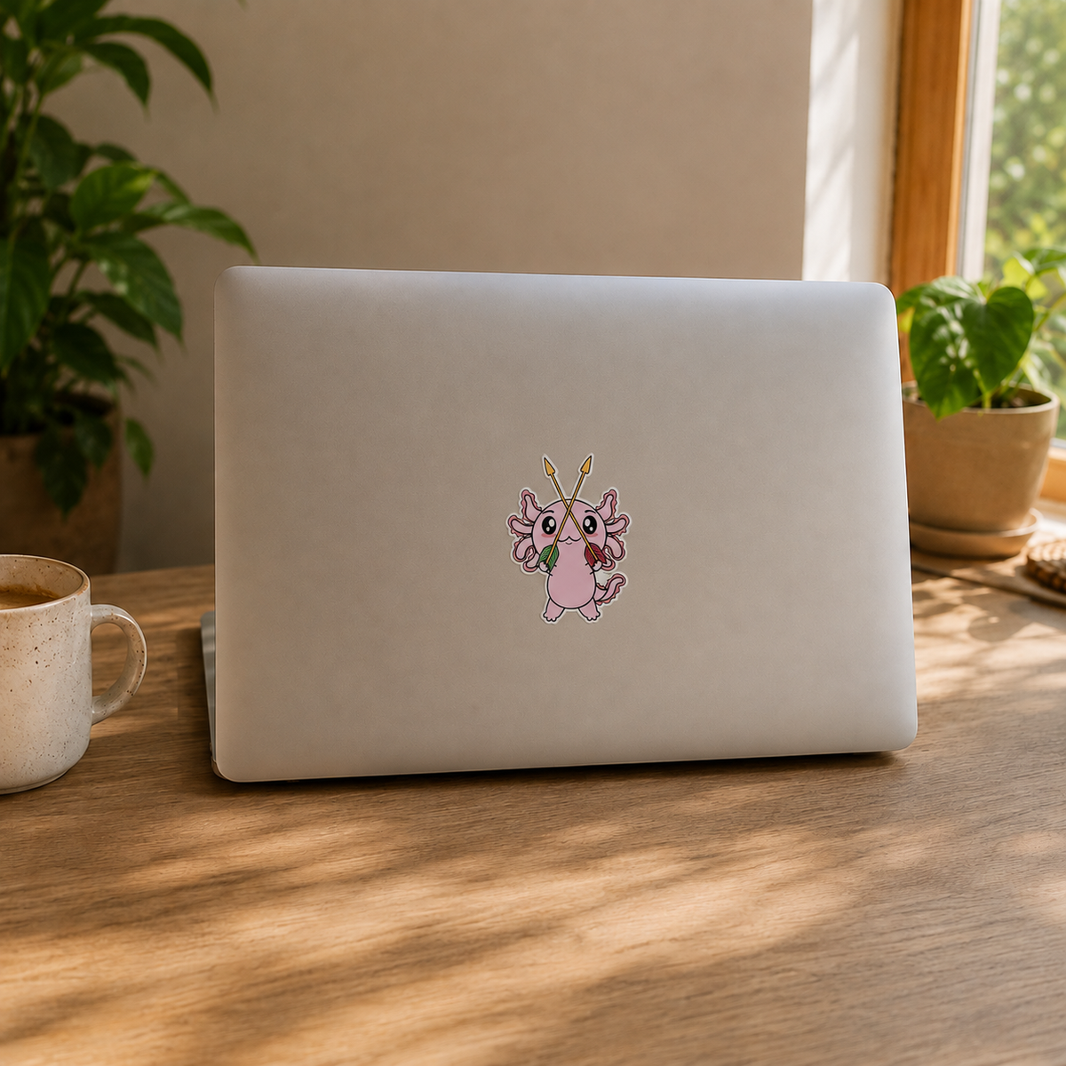 Sticker Axoloteria Las Jaras Ajolote