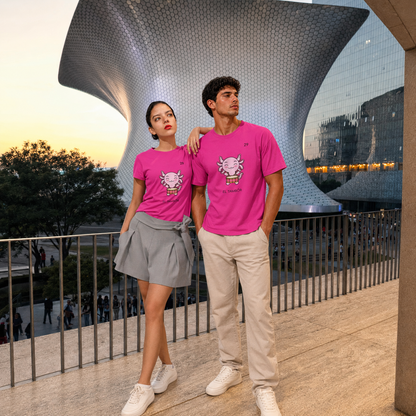 Playera Axoloteria El Tambor Ajolote