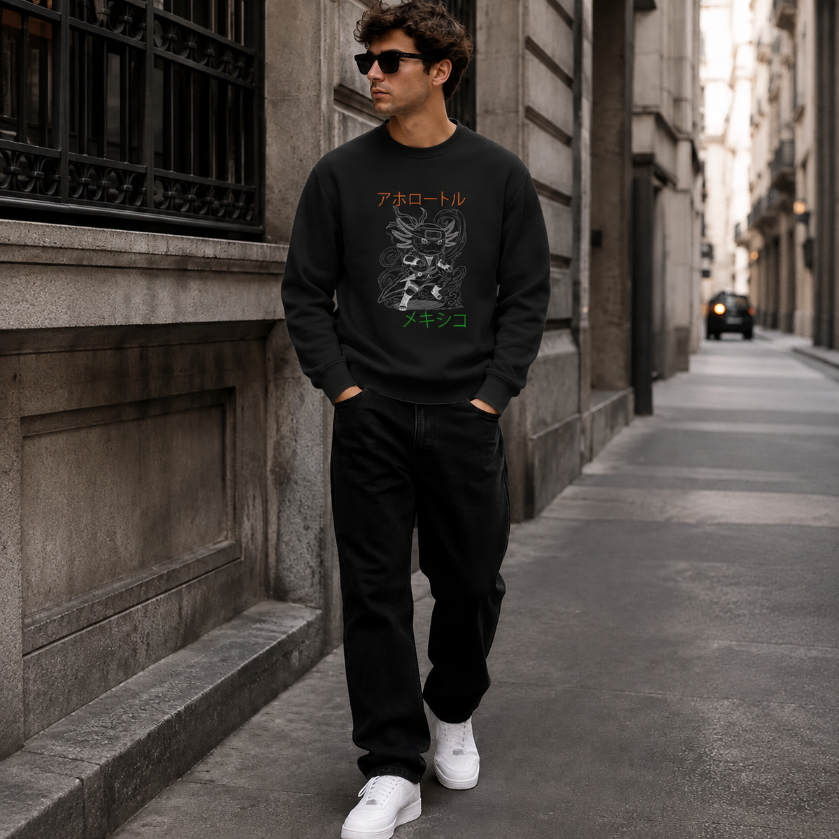 Sudadera Ajolotito Ninja Unisex
