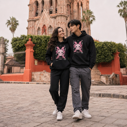 Hoodie Ajolotito Axolote-X Unisex