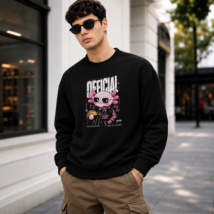 Sudadera Ajolotito Oficial Unisex