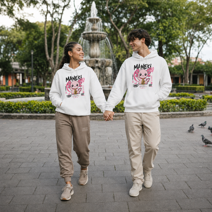 Hoodie Ajolotito Maneki Unisex