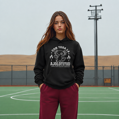 Hoodie Ajolotito Ajolotitud Unisex