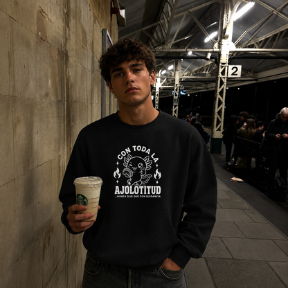 Sudadera Ajolotito Ajolotitud Unisex