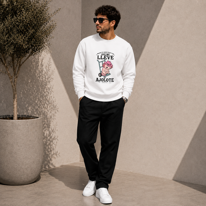 Sudadera Ajolotito Que Me Lleve Unisex