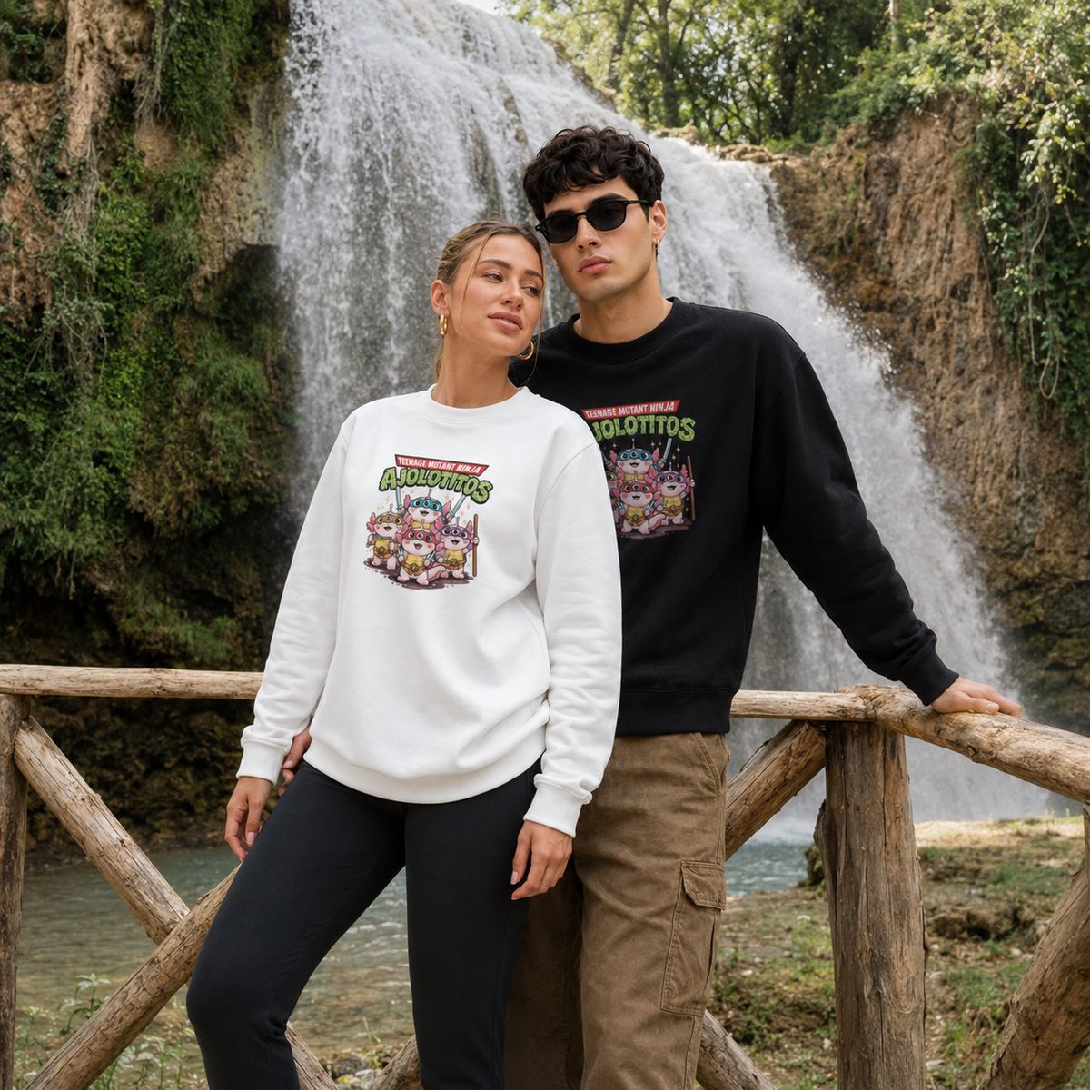Sudadera Ajolotito Marcianito Unisex