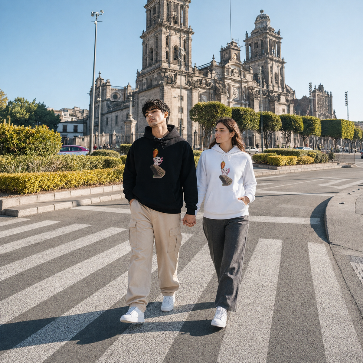 Sudadera Ajolotito Pastor Unisex