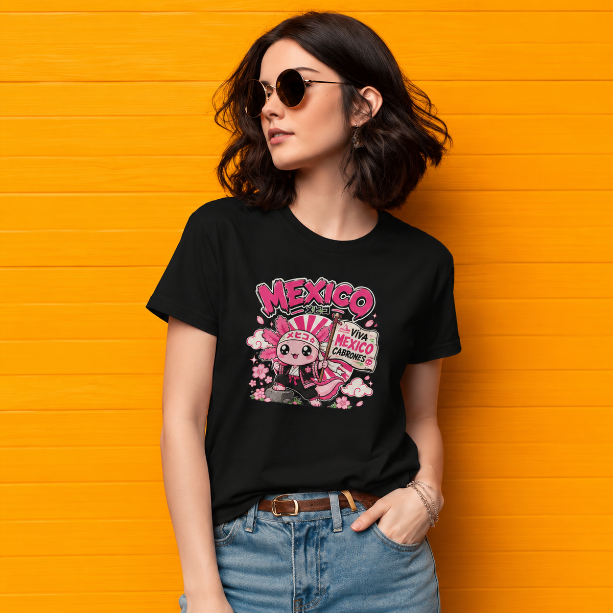 Playera Ajolotito Tokio Mexa