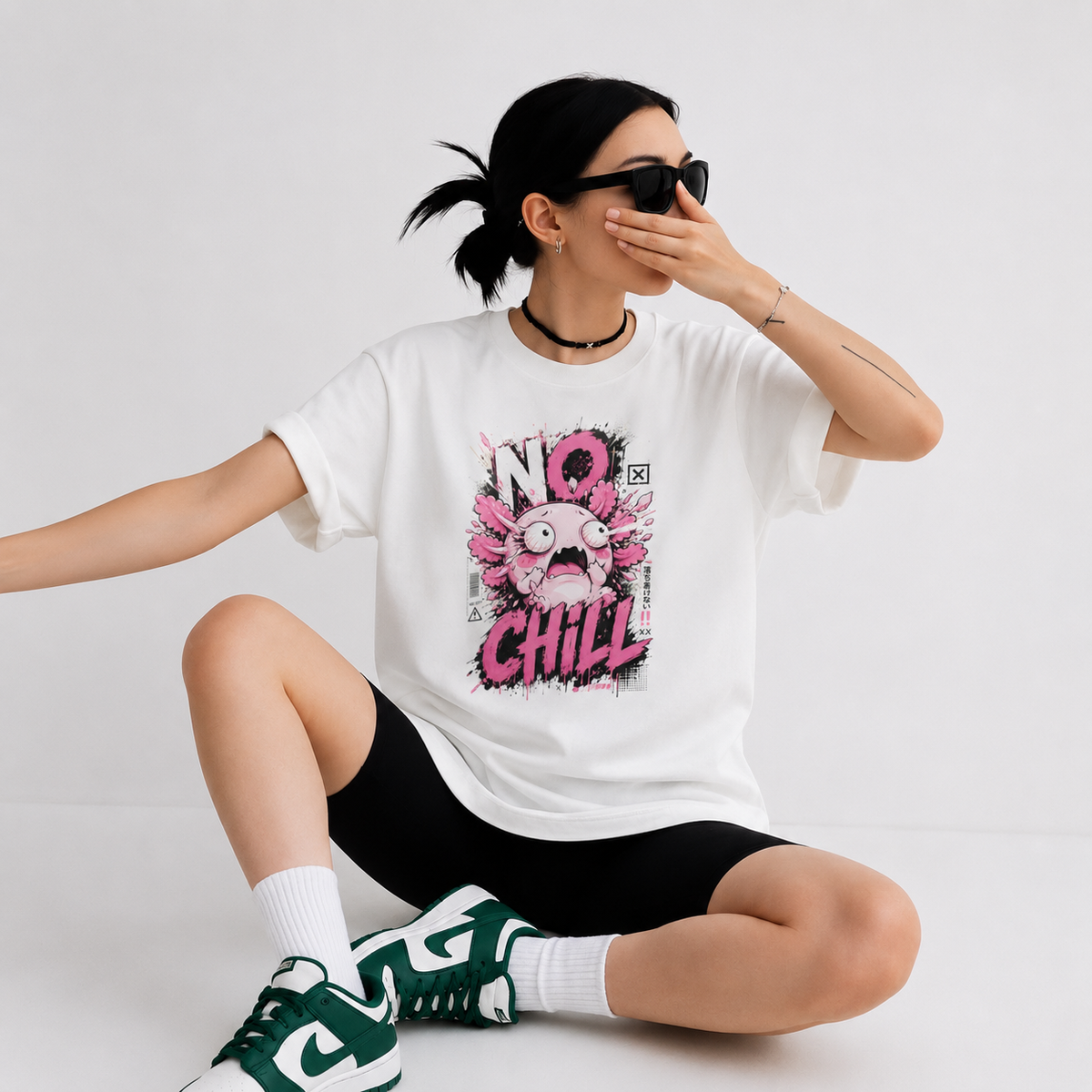 Playera Ajolotito No Chill