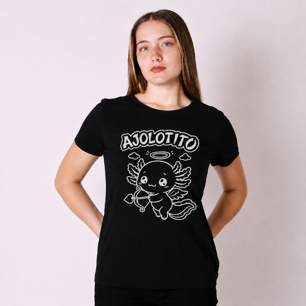 Playera Ajolotito Cupido