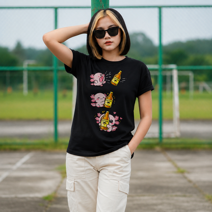 Playera Ajolotito Chela