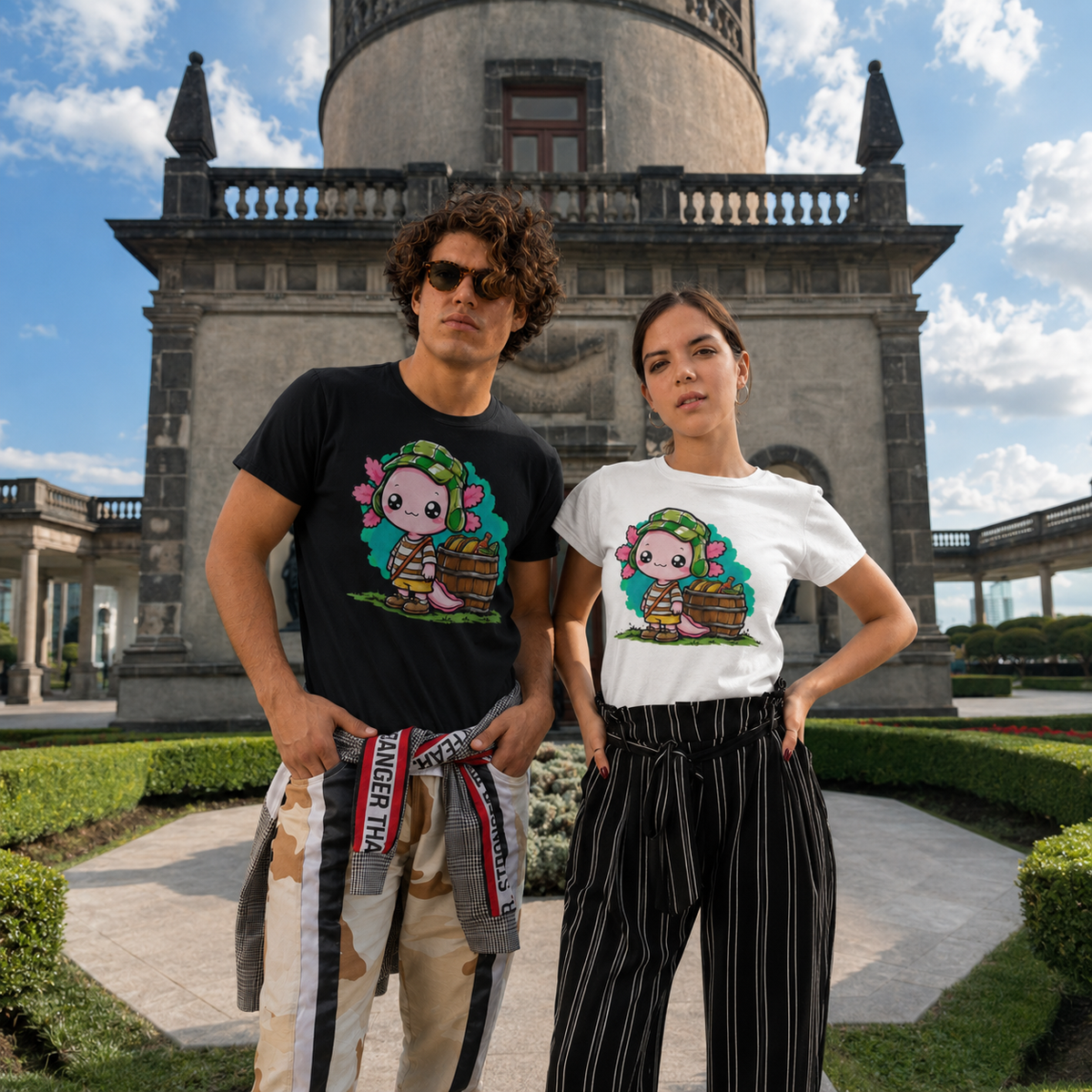 Playera Ajolotito Chavito